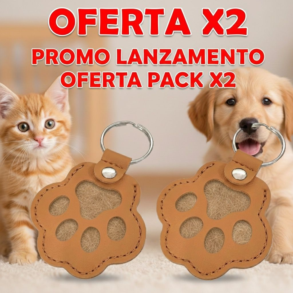 Huellita Eterna® Pack x2 Guardá su Pelito